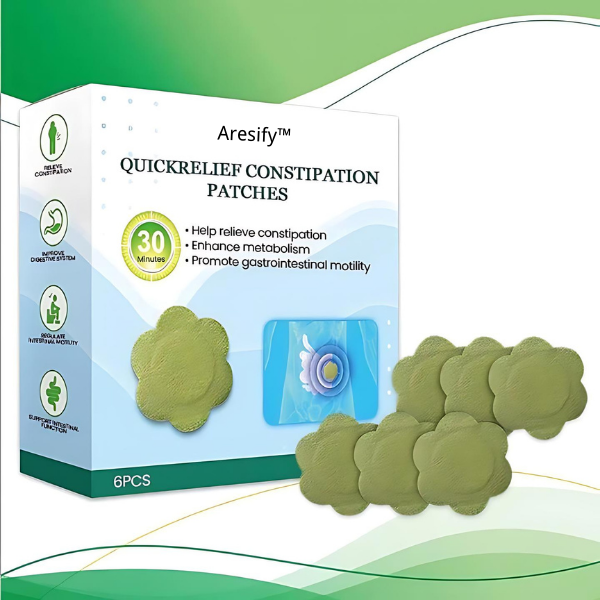 Aresify™ QuickRelief Constipation Patches