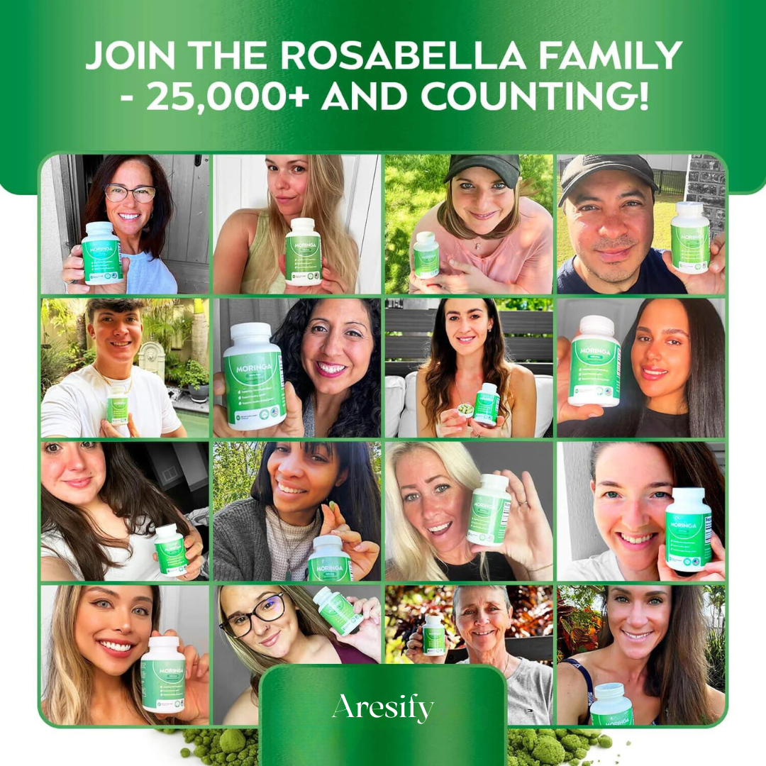100% Pure Organic Moringa Capsules