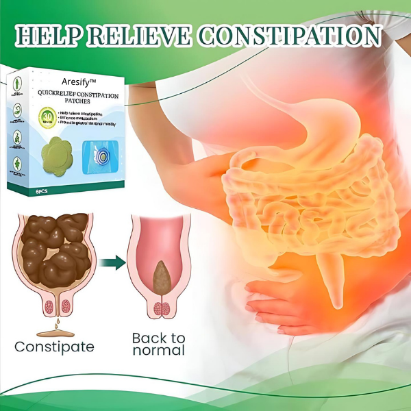 Aresify™ QuickRelief Constipation Patches