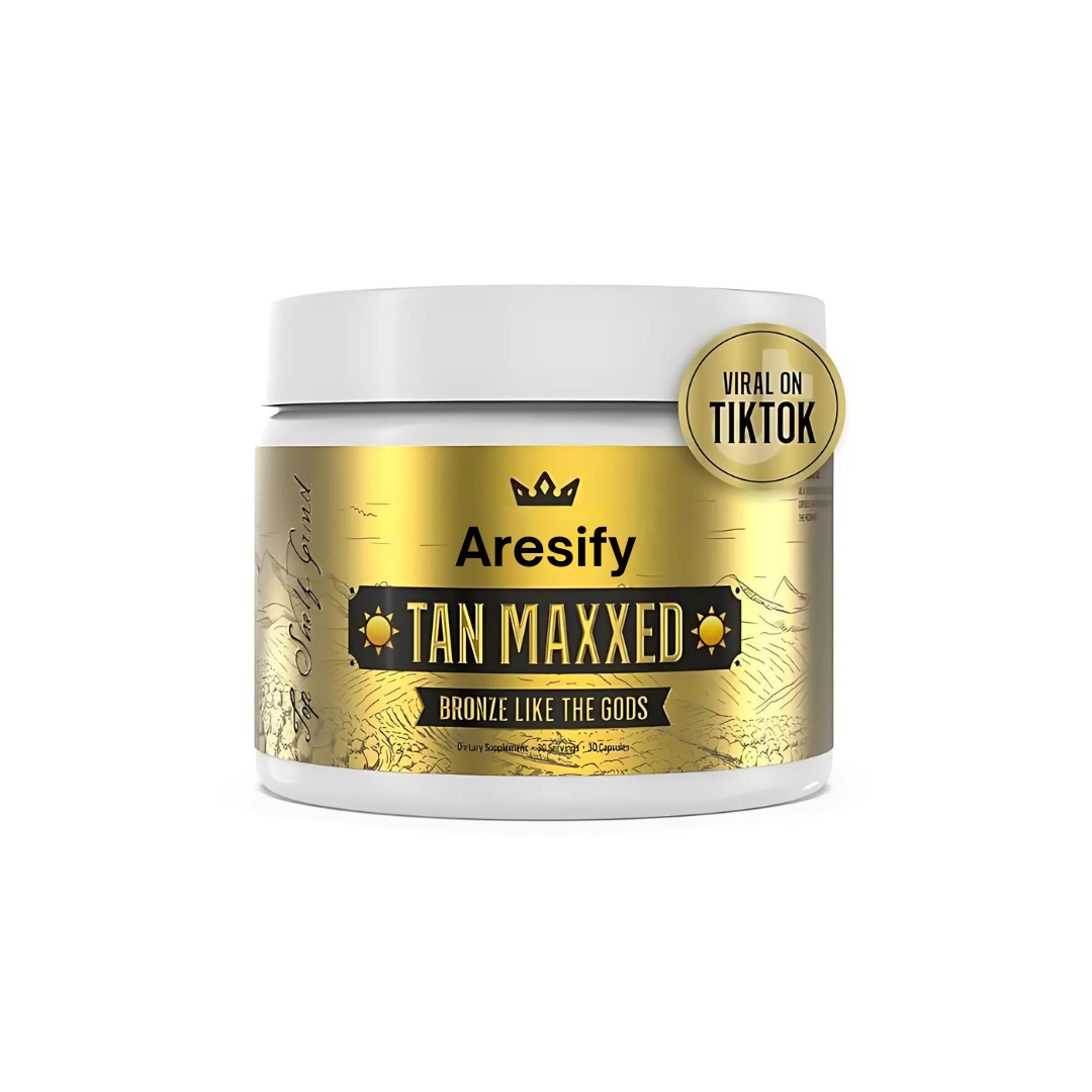 Aresify Tan Maxxed, Skin Care and Sunless Tanning, 30 Capsules