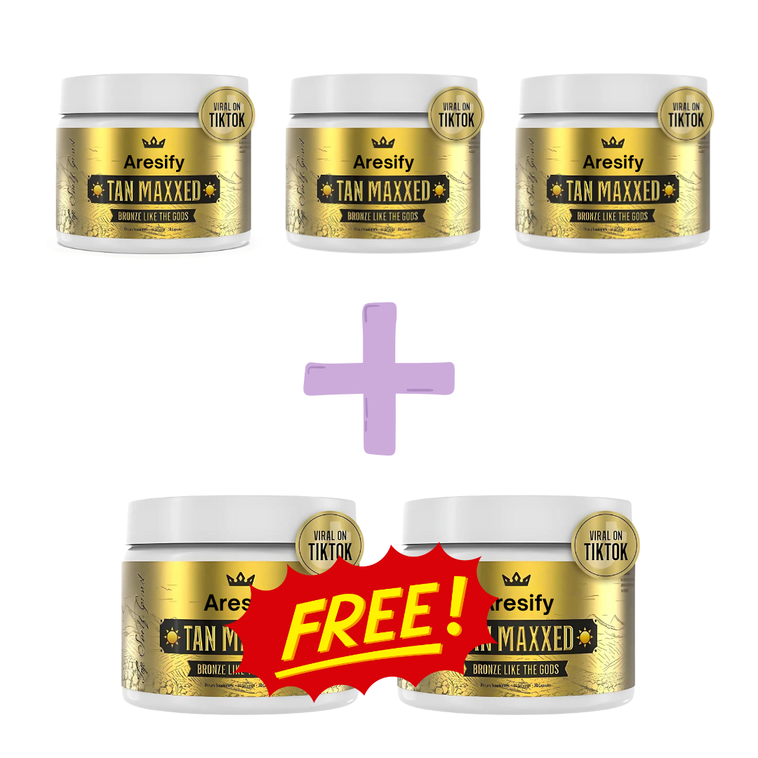 Aresify Tan Maxxed, Skin Care and Sunless Tanning, 30 Capsules