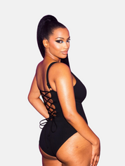 Hourglass Drawstring Bodysuit
