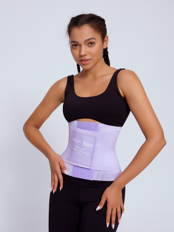 Hourglass Girdle-Purple