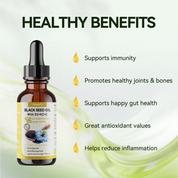 Soursop Graviola Drops - Immune Boost, Liver Support & Relaxation, 2 Fl Oz, Sugar/Gluten Free