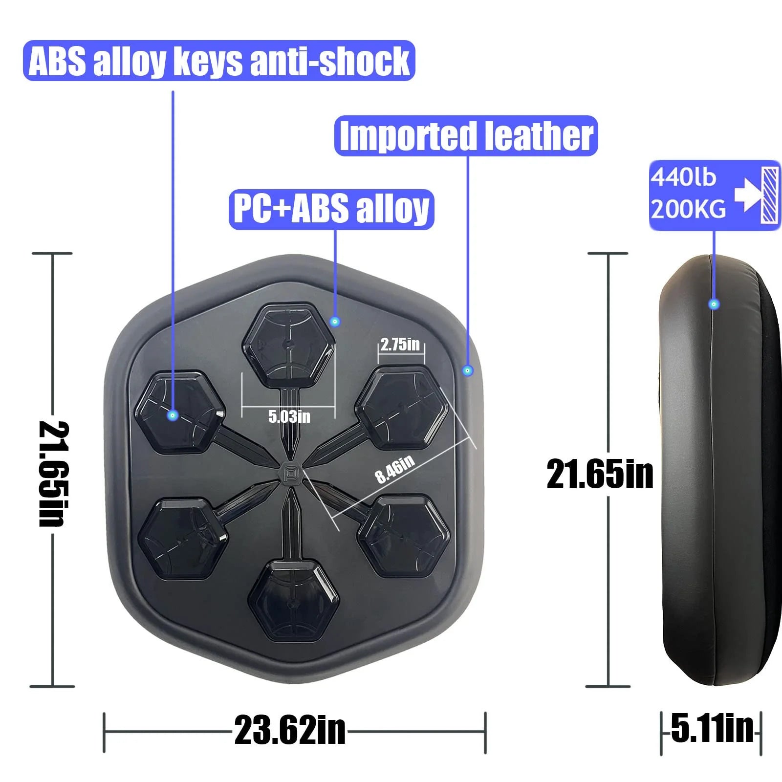 ULTIMATE HOME GYM MUSIC BOXING MACHINE