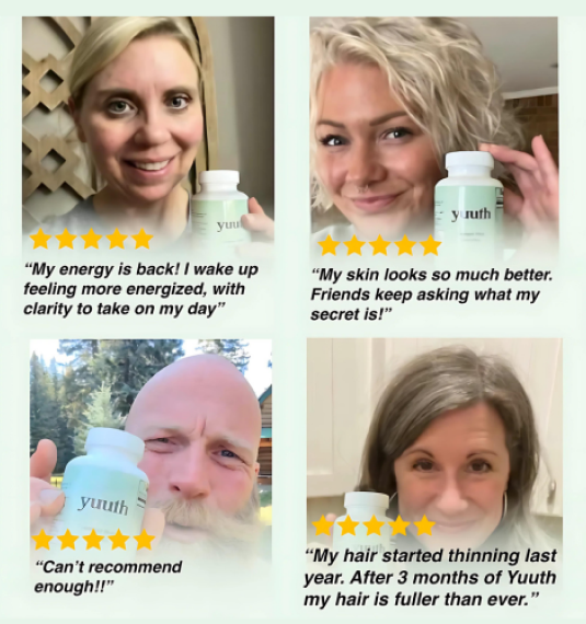 Yuuth Algae Blend - Digestion, Sleep & Energy Support, Wrinkle Reduction, No Toxins or Sugars
