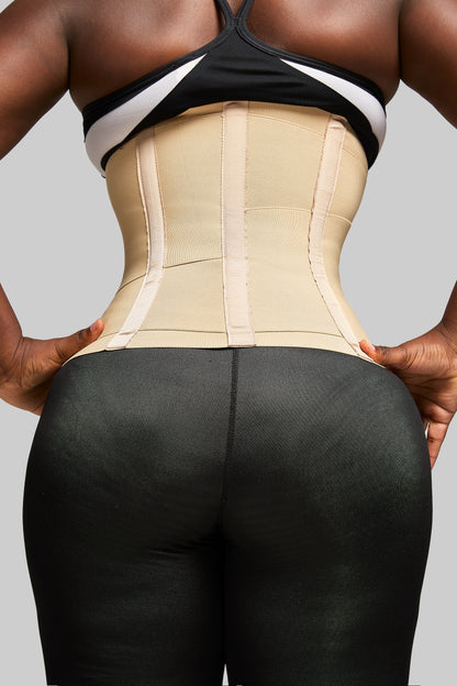 Hourglass Girdle-Beige