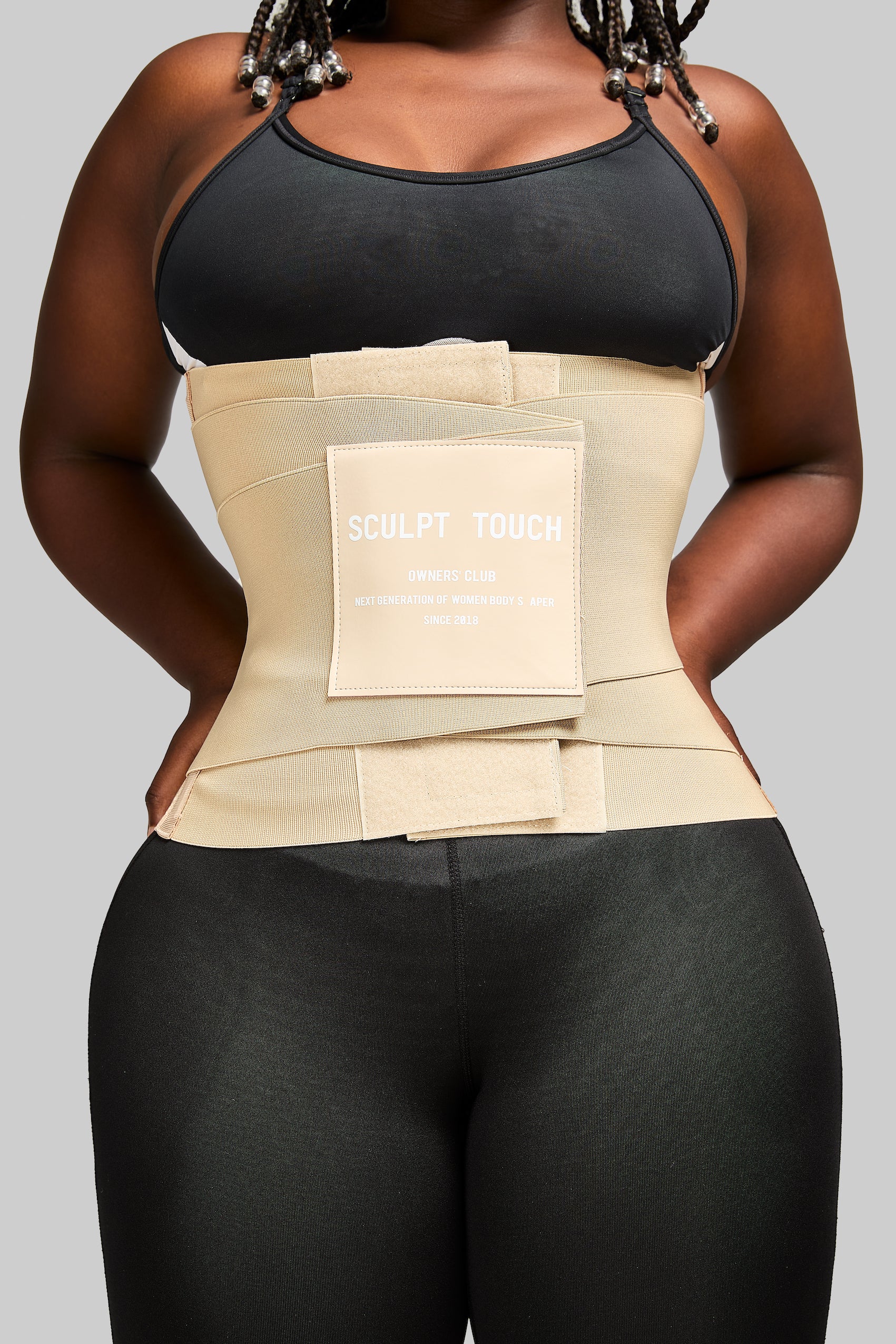 Hourglass Girdle-Beige