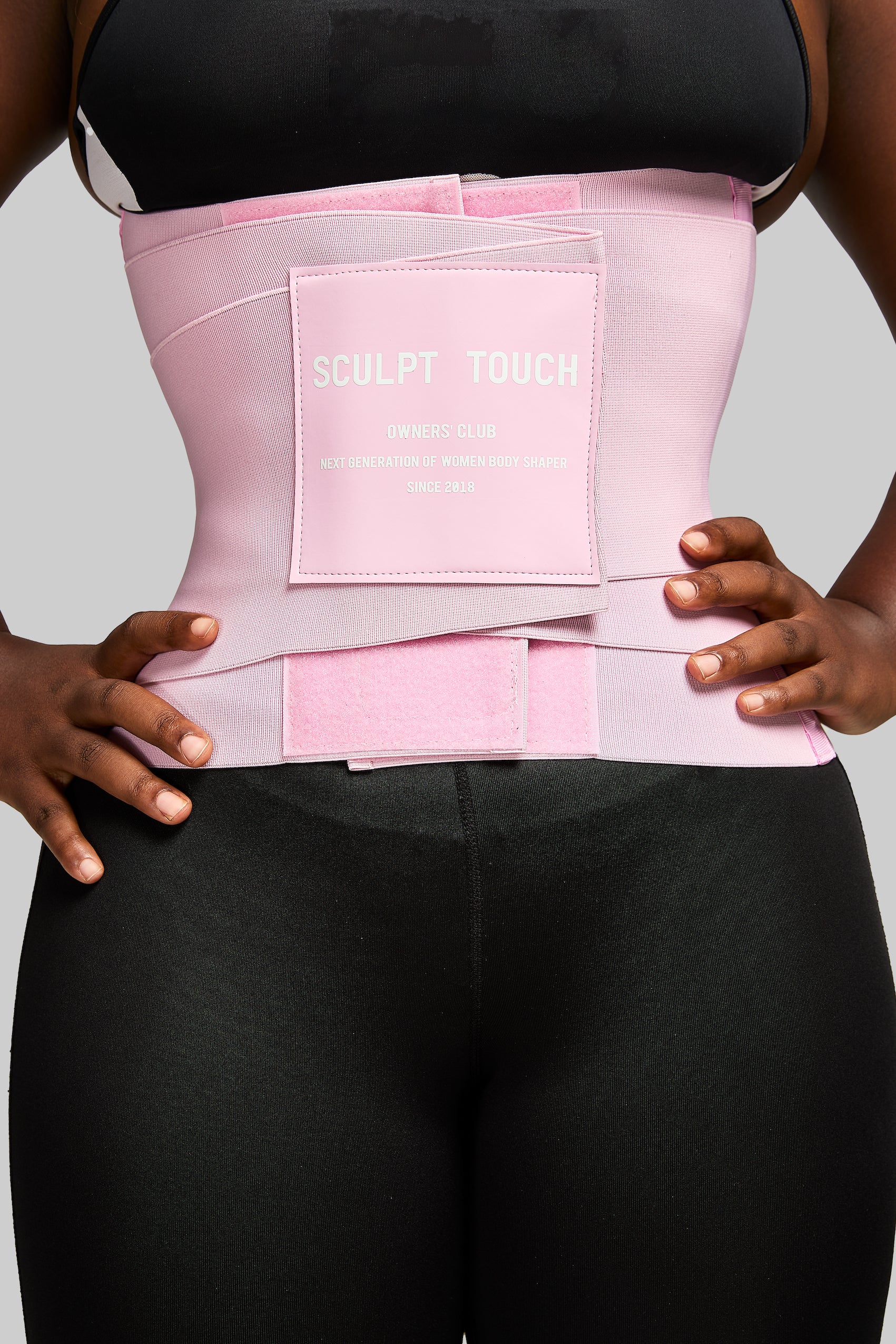 Hourglass Girdle-Pink