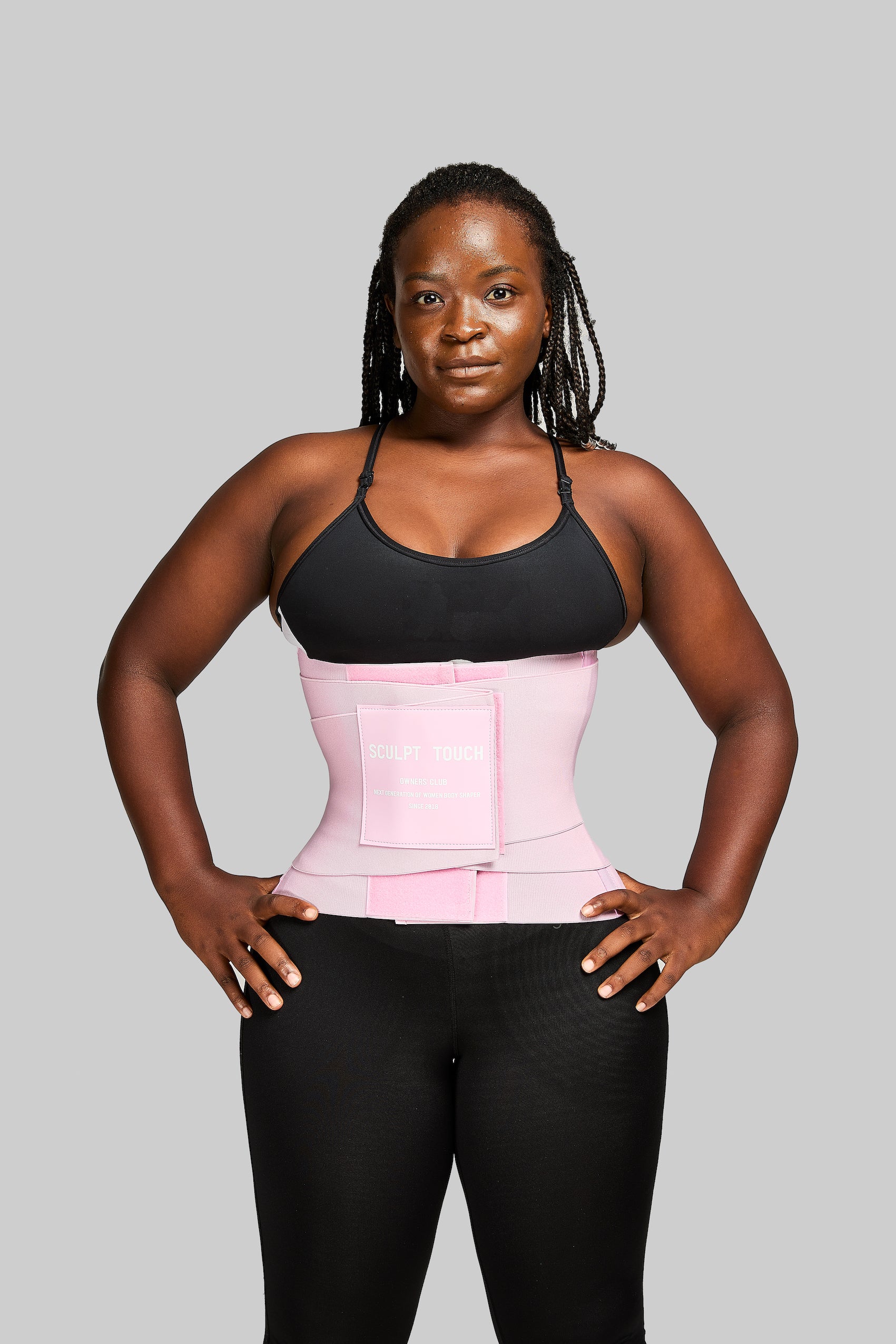 Hourglass Girdle-Pink