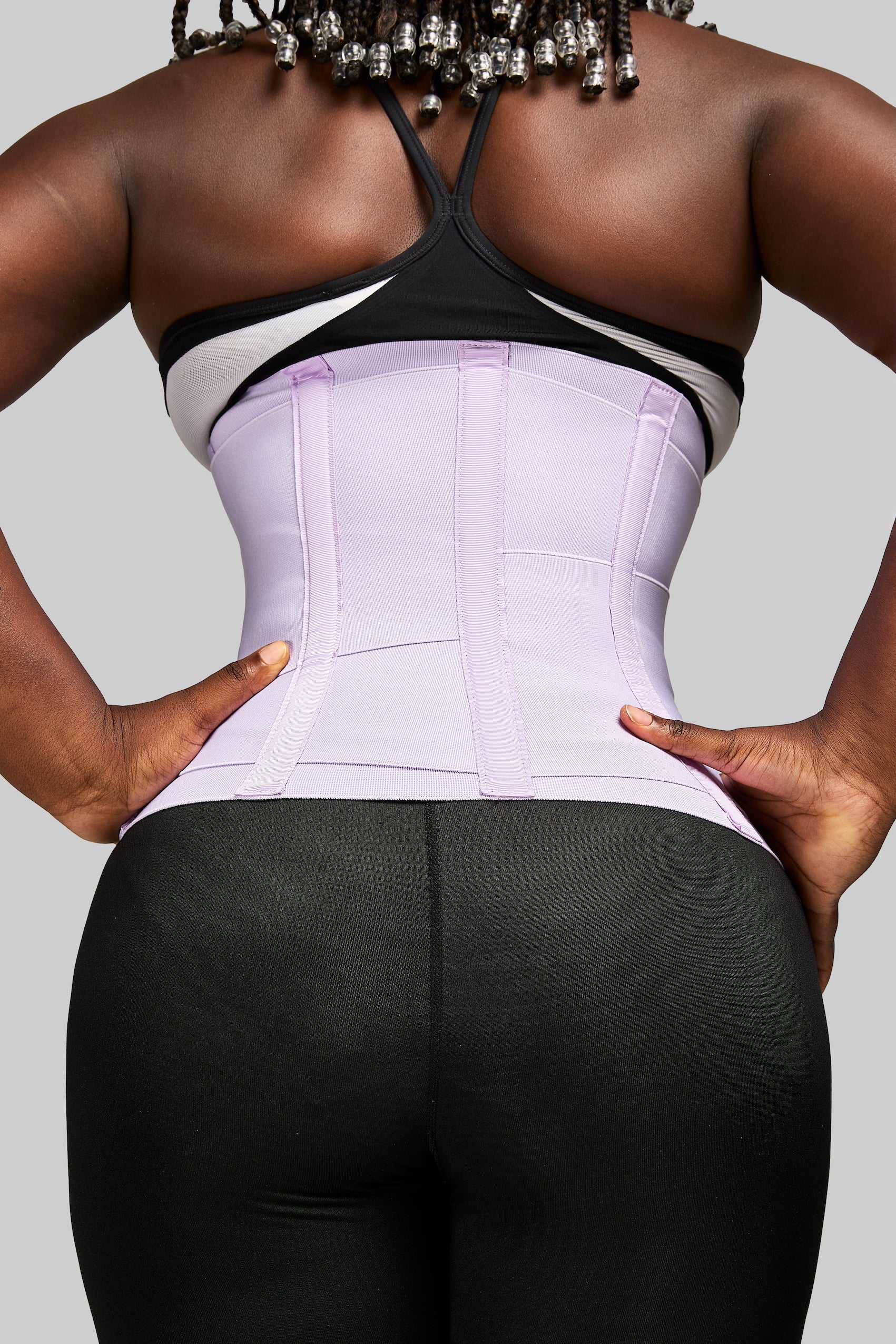 Hourglass Girdle-Purple