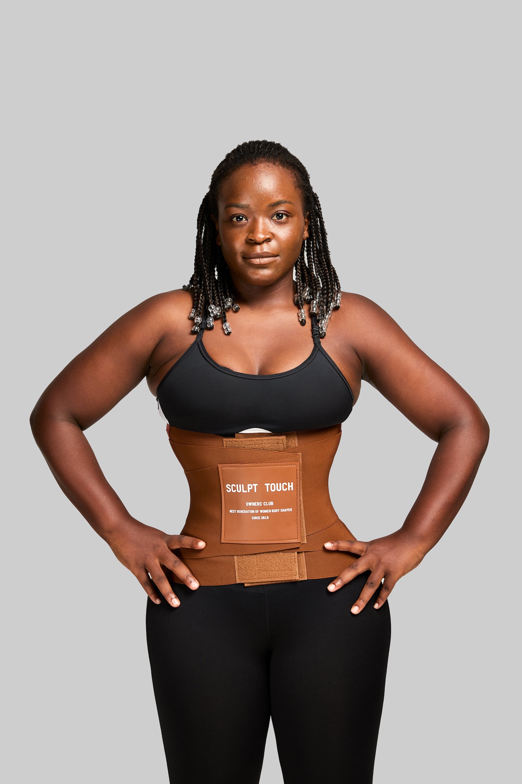 Hourglass Girdle-Brown