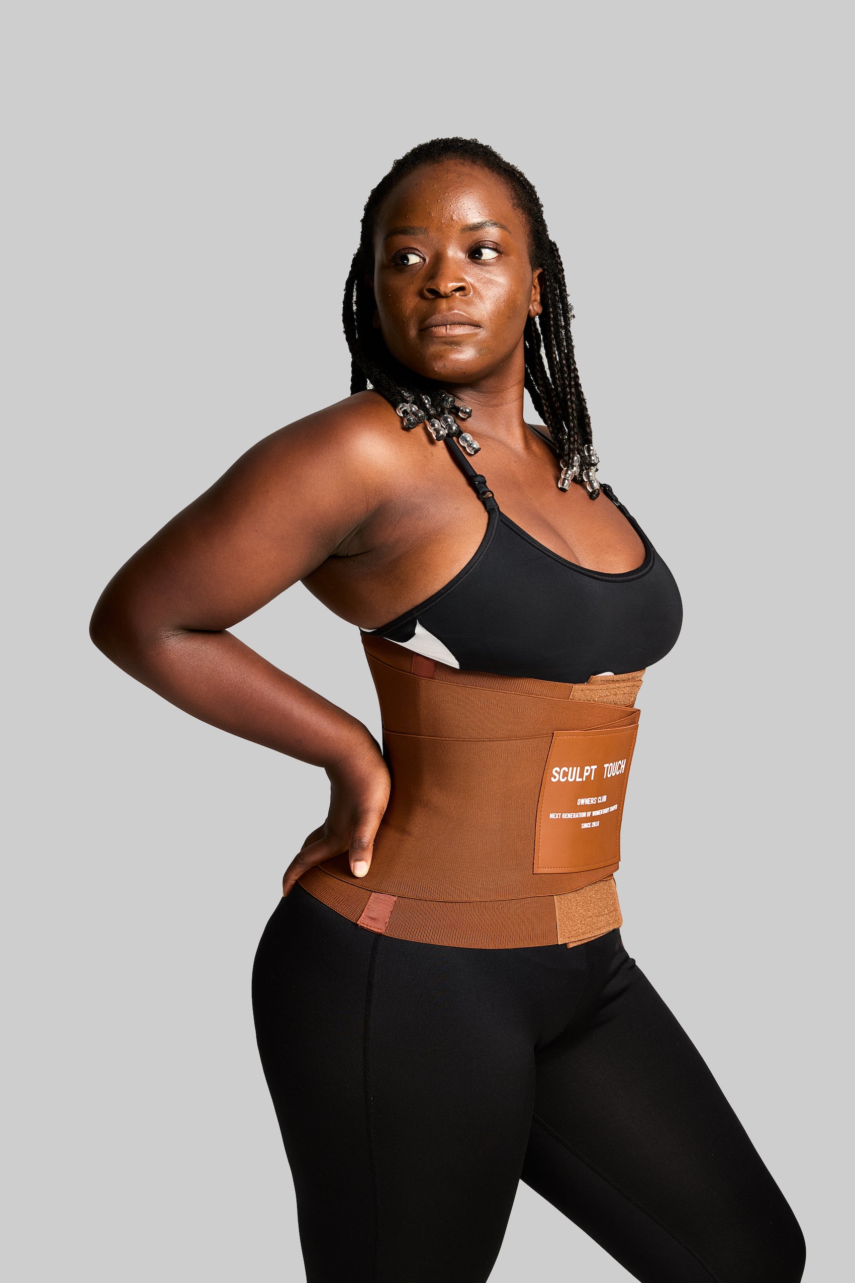 Hourglass Girdle-Brown