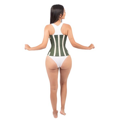 Hourglass Girdle-Olive Green