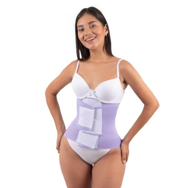 Hourglass Girdle-Purple