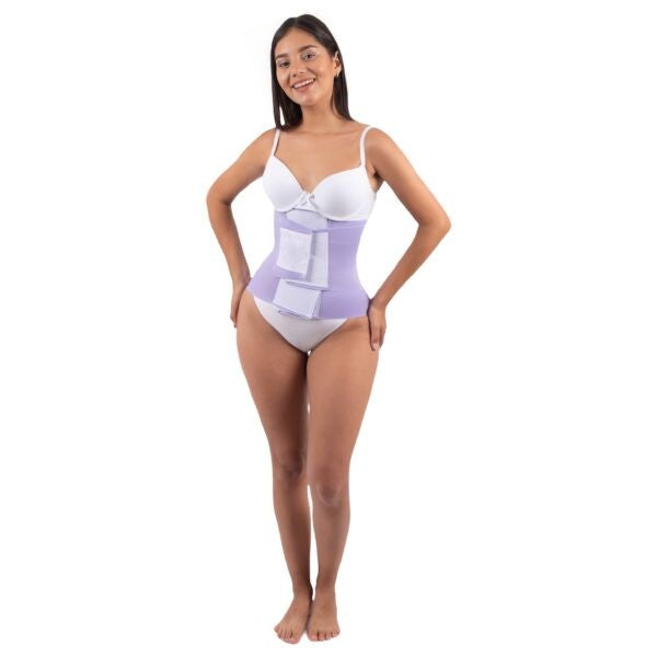 Hourglass Girdle-Purple
