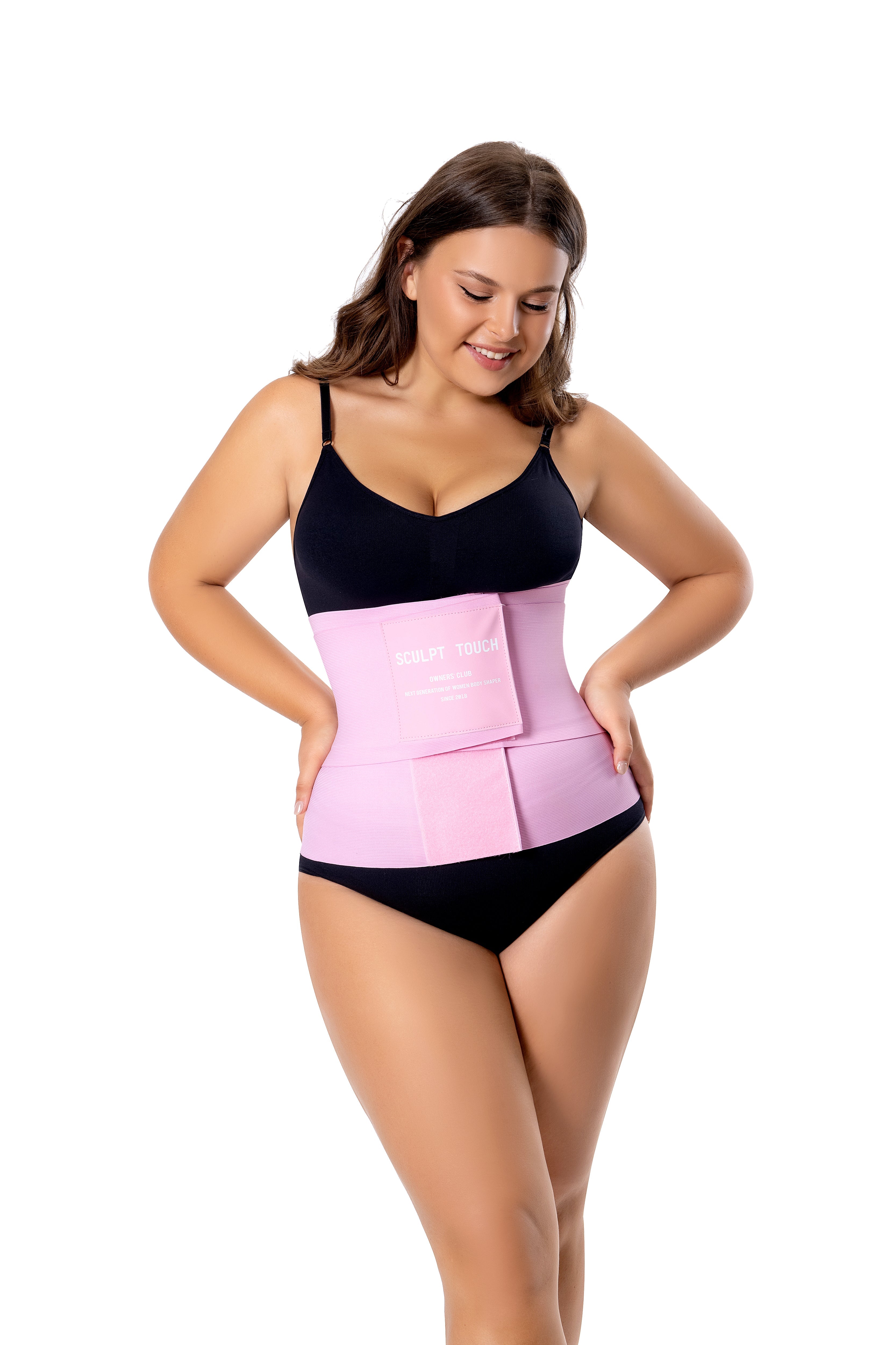 Hourglass Girdle-Pink