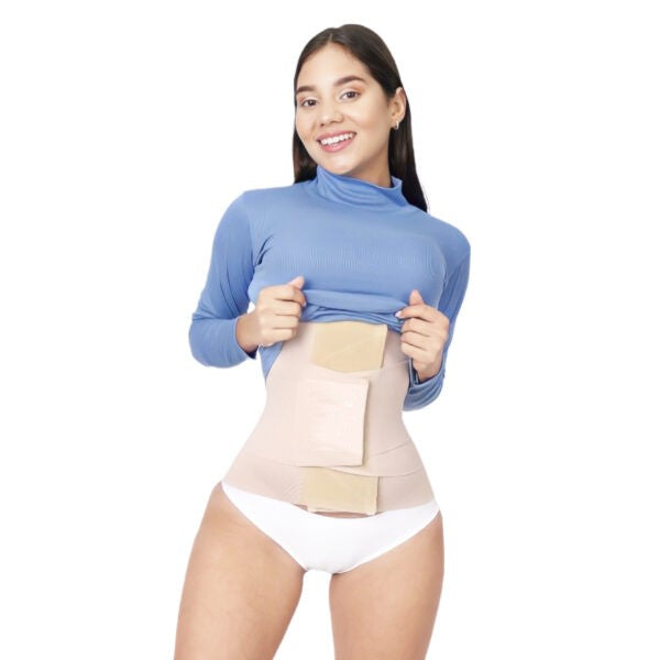 Hourglass Girdle-Beige